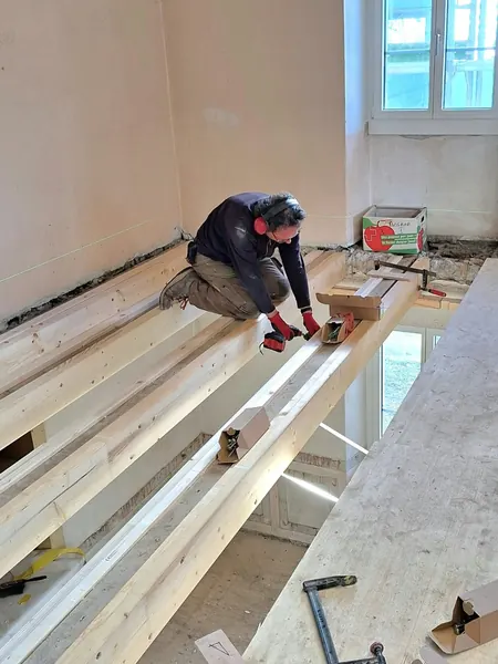 Albergo Etrusco vor und während der Renovation, Bild 3 von 24
