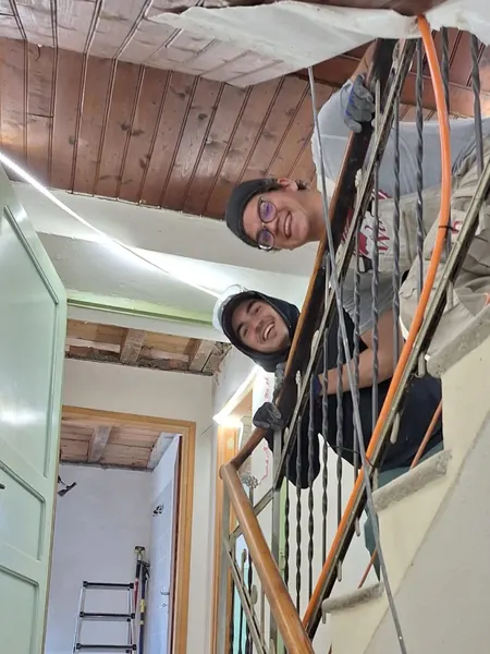 Albergo Etrusco vor und während der Renovation, Bild 14 von 24